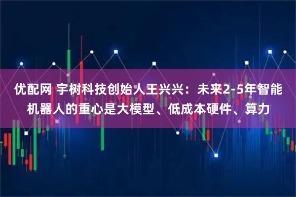 优配网 宇树科技创始人王兴兴：未来2-5年智能机器人的重心是大模型、低成本硬件、算力