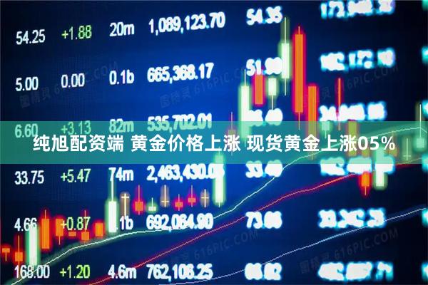 纯旭配资端 黄金价格上涨 现货黄金上涨05%